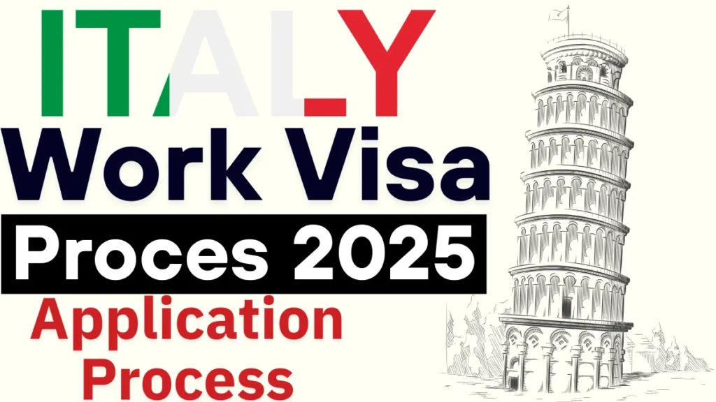 Italy Work Visa Process August 2025: Step by Step Application Process