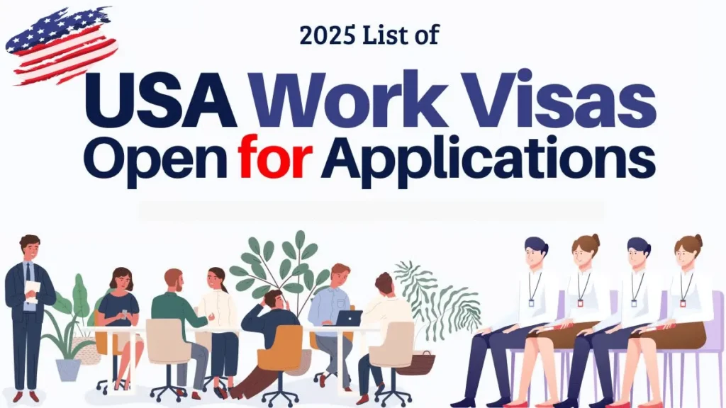 USA Work Visa Process August 2025: Step by Step Application Process